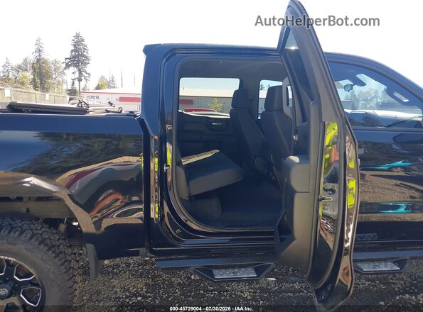 1GCPYCEF0KZ411953 2019 CHEVROLET SILVERADO Black Widok naklejki z numerem VIN