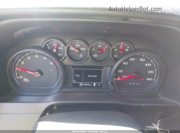 1GCPYCEF0KZ411953 2019 CHEVROLET SILVERADO Black Widok tylnych siedzeń