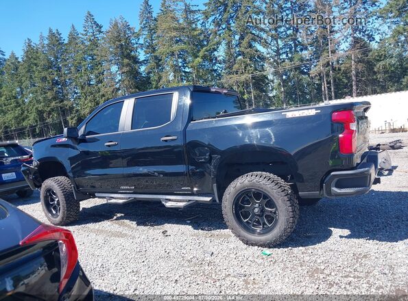 1GCPYCEF0KZ411953 2019 CHEVROLET SILVERADO Black Widok wnętrza 360 stopni