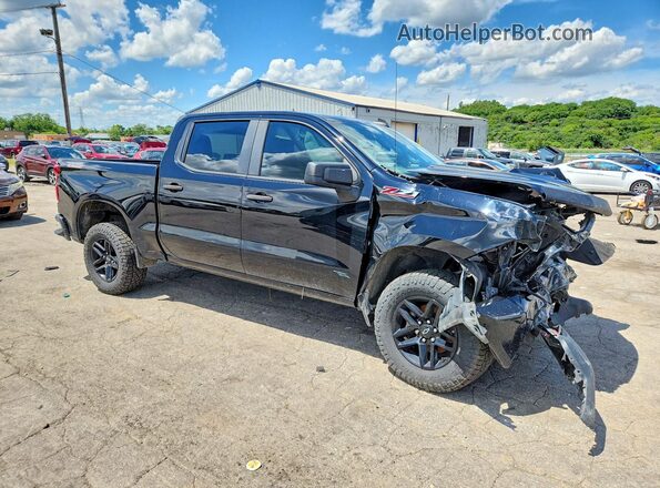 1GCPYCEF2MZ215810 2021 CHEVROLET SILVERADO Black Delantero derecho