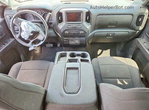 1GCPYCEF2MZ215810 2021 CHEVROLET SILVERADO Black Vista del salpicadero