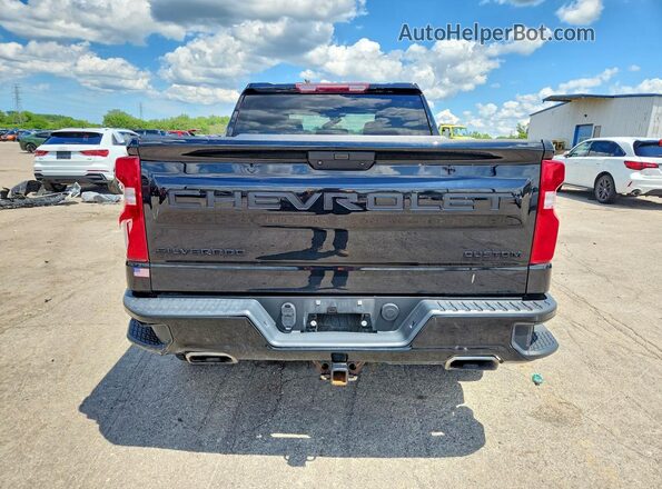 1GCPYCEF2MZ215810 2021 CHEVROLET SILVERADO Black Vista trasera