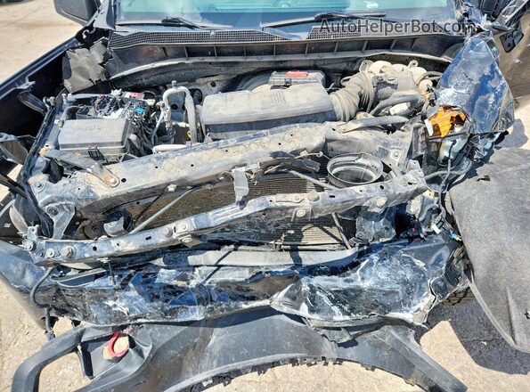 1GCPYCEF2MZ215810 2021 CHEVROLET SILVERADO Black Vista interior trasera