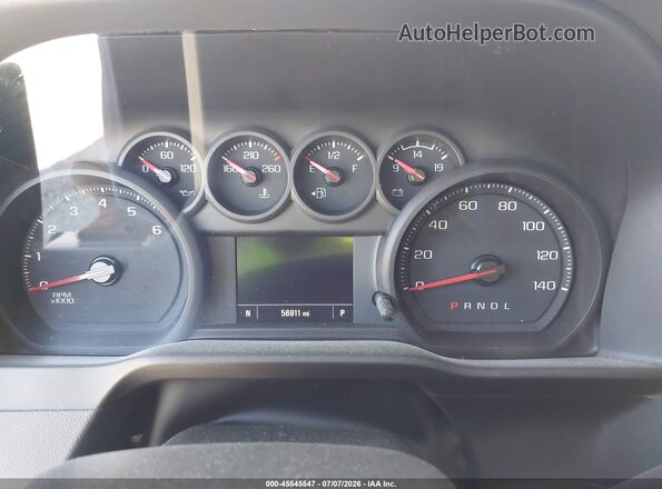 1GCPYCEF2MZ303112 2021 CHEVROLET SILVERADO Серый Вид задних сидений