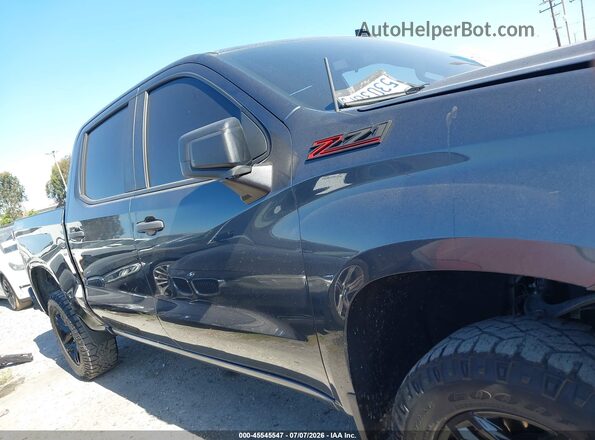 1GCPYCEF2MZ303112 2021 CHEVROLET SILVERADO Серый Вид задней части салона