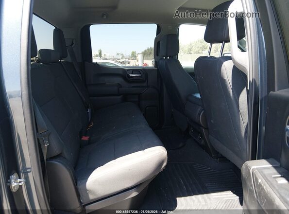 1GCPYCEF5KZ380697 2019 CHEVROLET SILVERADO Gray VIN կոդի պիտակի տեսք
