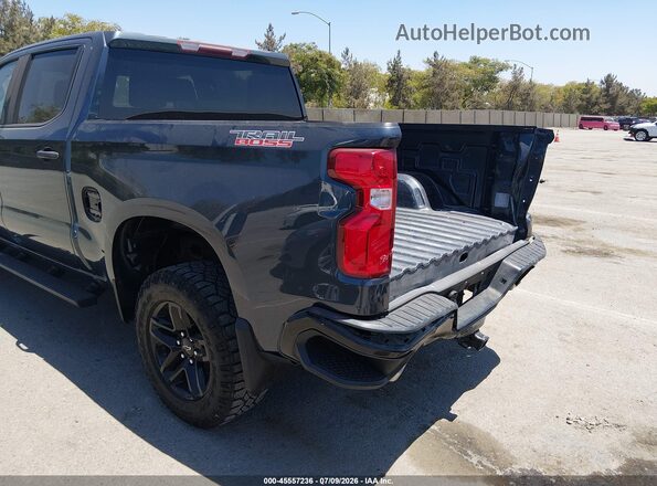 1GCPYCEF5KZ380697 2019 CHEVROLET SILVERADO Gray 