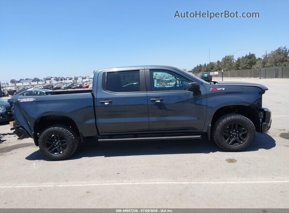 1GCPYCEF5KZ380697 2019 CHEVROLET SILVERADO Gray Սալոնի 360 աստիճան տեսք