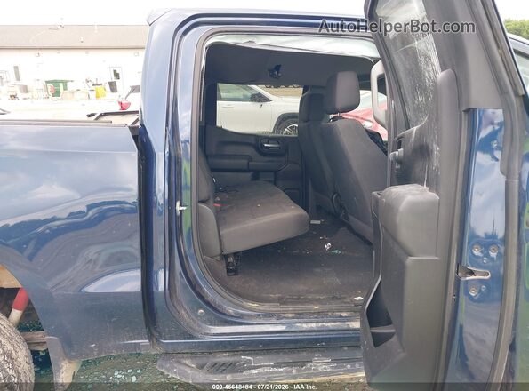 1GCPYCEF5LZ331677 2020 CHEVROLET SILVERADO Blue VIN կոդի պիտակի տեսք