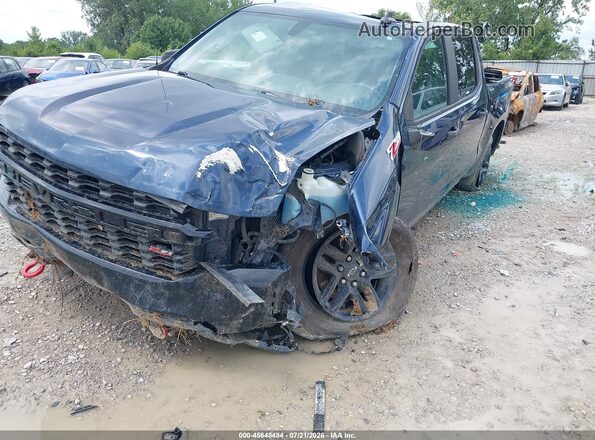 1GCPYCEF5LZ331677 2020 CHEVROLET SILVERADO Blue Դիմացի տեսք
