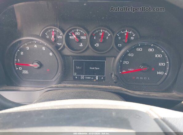 1GCPYCEF5LZ331677 2020 CHEVROLET SILVERADO Blue Հետևի նստատեղերի տեսք