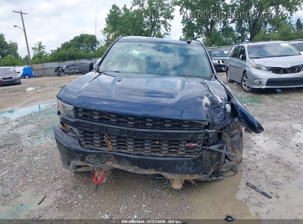 1GCPYCEF5LZ331677 2020 CHEVROLET SILVERADO Blue Սարքավորումների վահանակի տեսք