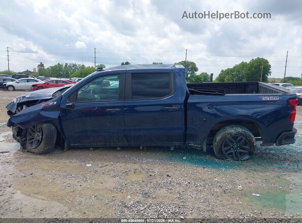 1GCPYCEF5LZ331677 2020 CHEVROLET SILVERADO Blue Սալոնի 360 աստիճան տեսք