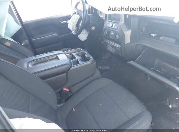 1GCPYCEF6MZ412740 2021 CHEVROLET SILVERADO Black Front interior view
