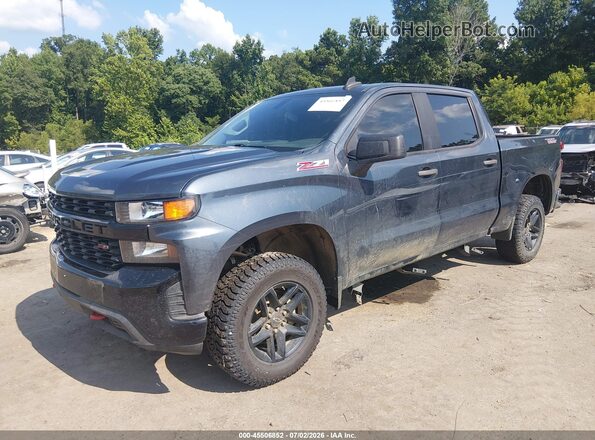1GCPYCEF9MZ219613 2021 CHEVROLET SILVERADO Dark Blue Przód lewy