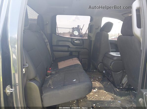 1GCPYCEF9MZ219613 2021 CHEVROLET SILVERADO Dark Blue Widok naklejki z numerem VIN