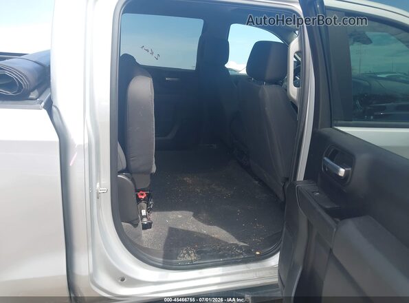 1GCPYCEF9MZ365767 2021 CHEVROLET SILVERADO Silver Вид наклейки з VIN-кодом
