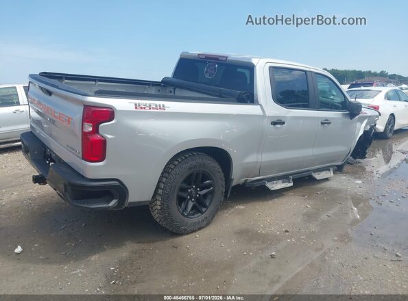 1GCPYCEF9MZ365767 2021 CHEVROLET SILVERADO Silver Задня права чверть