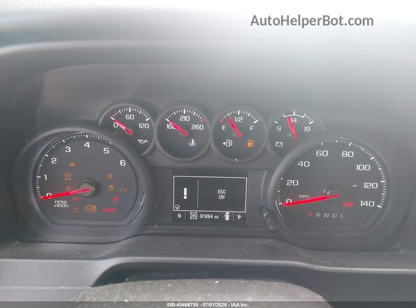 1GCPYCEF9MZ365767 2021 CHEVROLET SILVERADO Silver Вид задніх сидінь