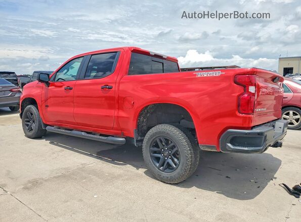 1GCPYFED0KZ103519 2019 CHEVROLET SILVERADO Красный Задняя левая четверть