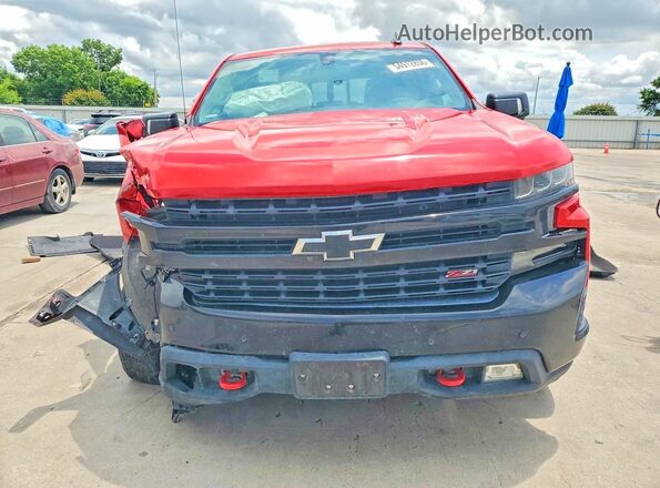 1GCPYFED0KZ103519 2019 CHEVROLET SILVERADO Красный Вид спереди