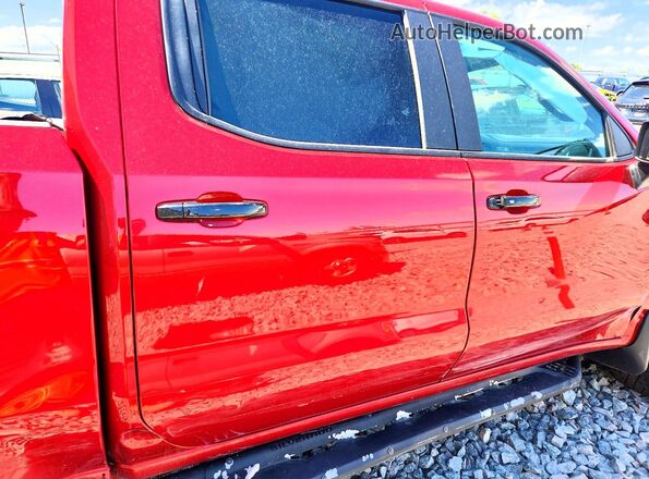 1GCPYFED0MZ195119 2021 CHEVROLET SILVERADO Red Widok tylnych siedzeń