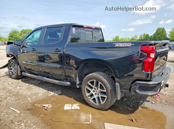 1GCPYFED1KZ103710 2019 CHEVROLET SILVERADO Black Rear left
