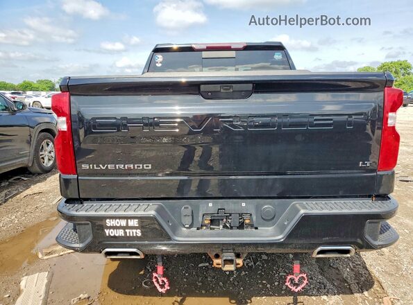 1GCPYFED1KZ103710 2019 CHEVROLET SILVERADO Black Rear view