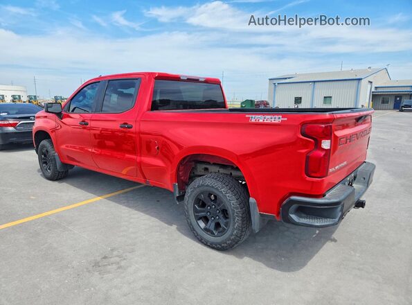 1GCPYFED1KZ291998 2019 CHEVROLET SILVERADO Red Задня ліва чверть