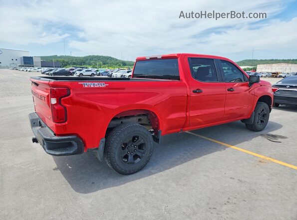 1GCPYFED1KZ291998 2019 CHEVROLET SILVERADO Red Задня права чверть