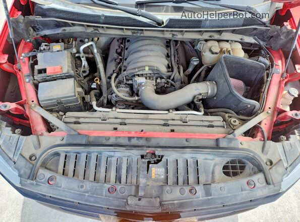1GCPYFED1KZ291998 2019 CHEVROLET SILVERADO Red Вид задньої частини салону