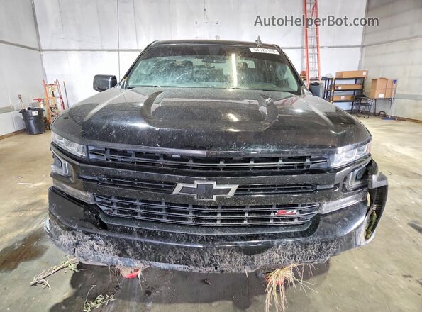 1GCPYFED1LZ293879 2020 CHEVROLET SILVERADO Black წინა ხედი