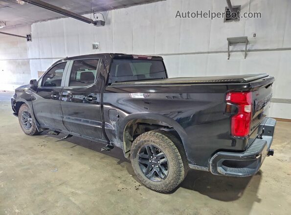1GCPYFED1LZ293879 2020 CHEVROLET SILVERADO Black უკანა მარცხენა