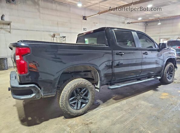 1GCPYFED1LZ293879 2020 CHEVROLET SILVERADO Black უკანა მარჯვენა
