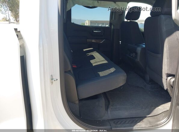 1GCPYFED1NZ206226 2022 CHEVROLET SILVERADO White Widok naklejki z numerem VIN