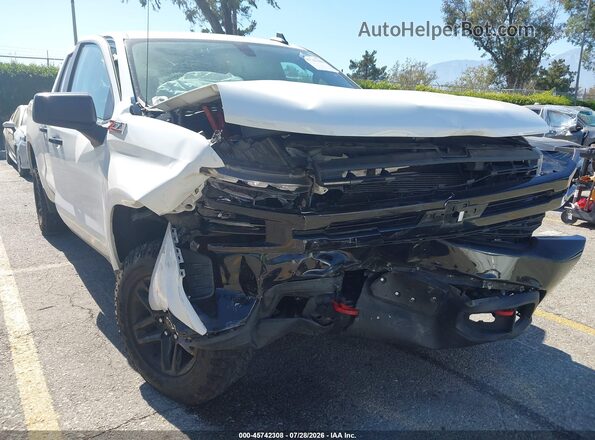 1GCPYFED1NZ206226 2022 CHEVROLET SILVERADO White Widok z przodu