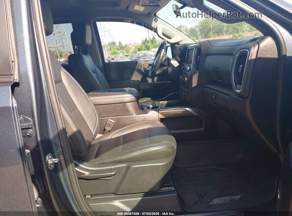 1GCPYFED2KZ129362 2019 CHEVROLET SILVERADO Blue Vista interior delantera