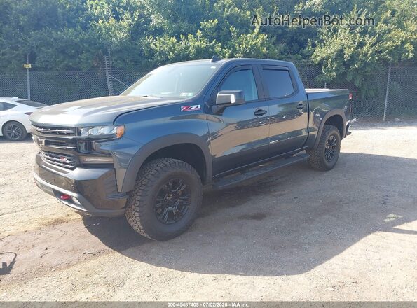 1GCPYFED2KZ129362 2019 CHEVROLET SILVERADO Blue Vista tres cuartos delantera izquierda