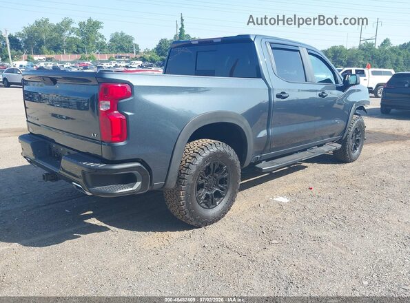 1GCPYFED2KZ129362 2019 CHEVROLET SILVERADO Blue Trasero derecho