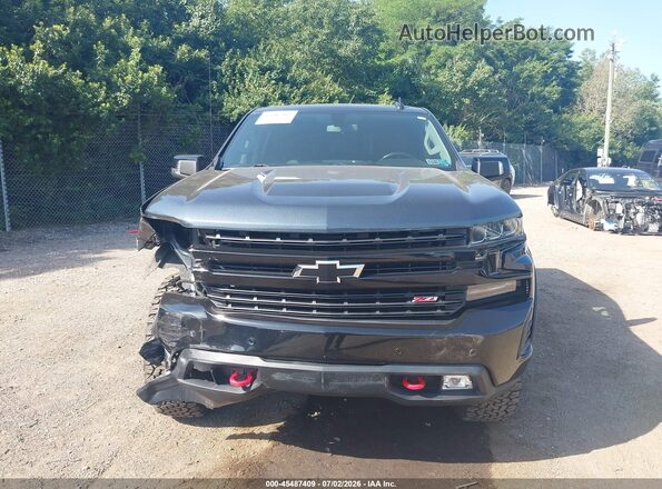 1GCPYFED2KZ129362 2019 CHEVROLET SILVERADO Blue Vista interior trasera