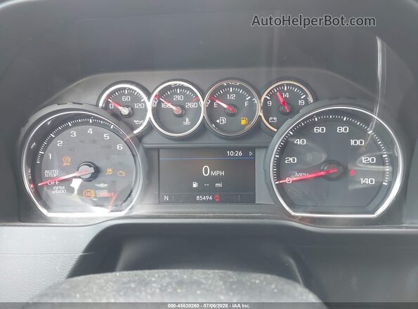 1GCPYFED2KZ206912 2019 CHEVROLET SILVERADO Dark Blue უკანა სავარძლების ხედი