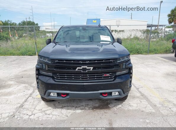 1GCPYFED2KZ206912 2019 CHEVROLET SILVERADO Dark Blue წინა ხედი