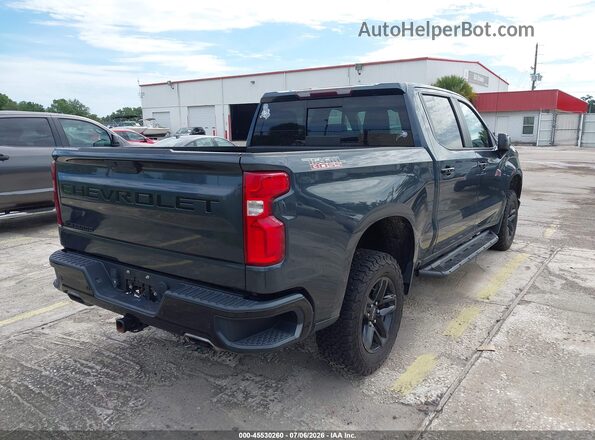1GCPYFED2KZ206912 2019 CHEVROLET SILVERADO Dark Blue უკანა მარჯვენა