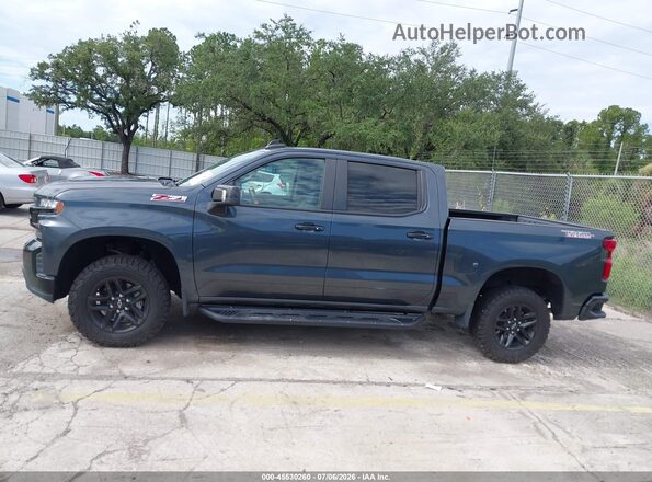 1GCPYFED2KZ206912 2019 CHEVROLET SILVERADO Dark Blue სალონის 360-გრადუსიანი ხედი