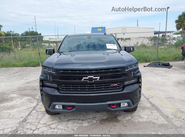 1GCPYFED2KZ206912 2019 CHEVROLET SILVERADO Dark Blue ხელსაწყოთა პანელის ხედი