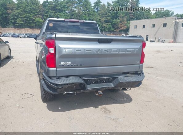 1GCPYFED2MZ170304 2021 CHEVROLET SILVERADO Gray Вид спереду