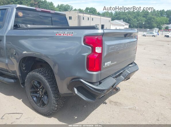 1GCPYFED2MZ170304 2021 CHEVROLET SILVERADO Gray 