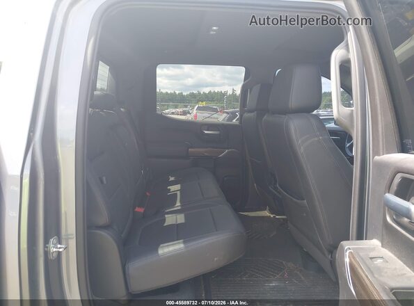 1GCPYFED2MZ170304 2021 CHEVROLET SILVERADO Gray Вид наклейки з VIN-кодом