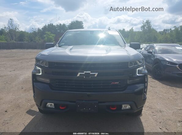 1GCPYFED2MZ170304 2021 CHEVROLET SILVERADO Gray Вид щитка приладів