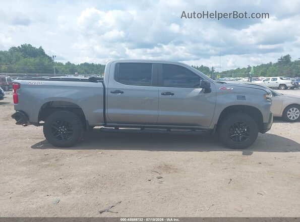 1GCPYFED2MZ170304 2021 CHEVROLET SILVERADO Gray Вид задньої частини салону